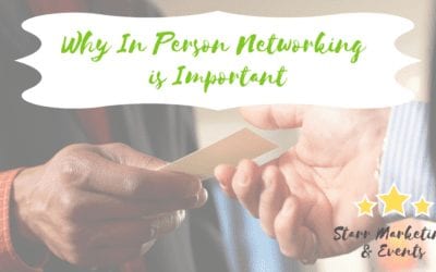 Why In Person Networking is Important